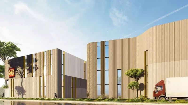 Multi Layer Steel Construction Industrial Workshop
