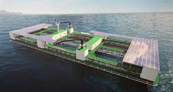 د کور دننه Aquaculture ګودام د فولادو جوړول