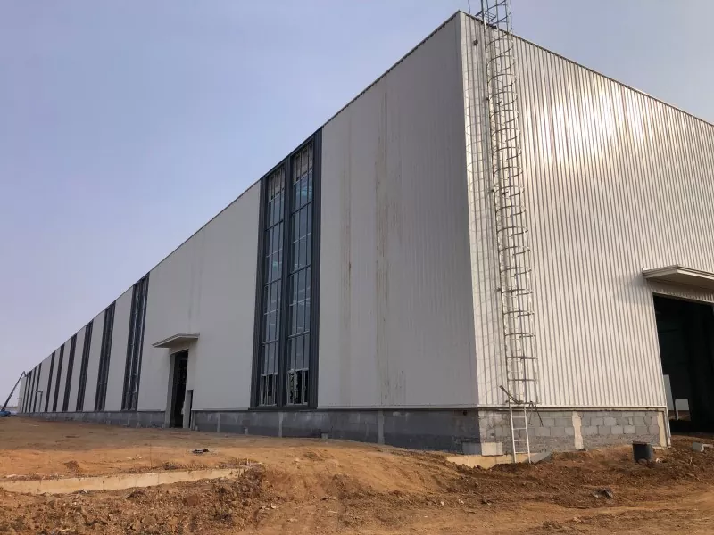 Prefab د فولادو ګودام