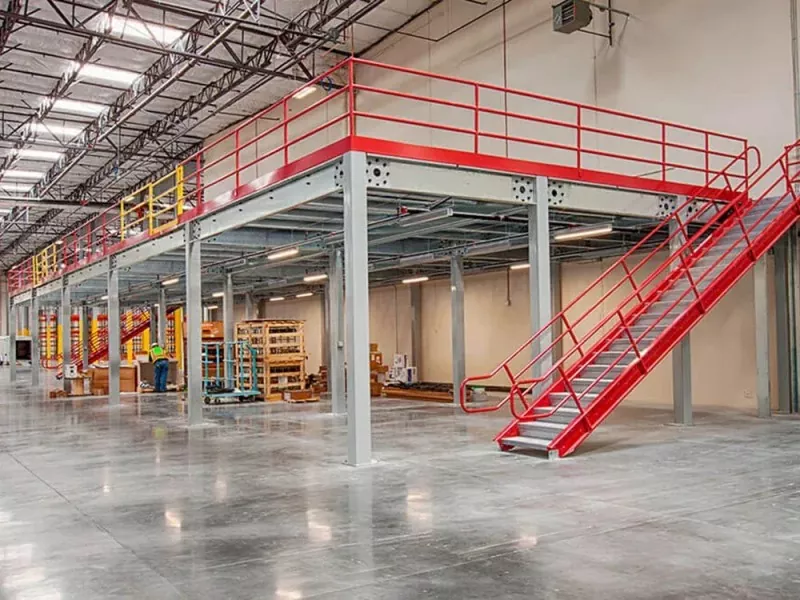 د فولادو جوړښت Mezzanine